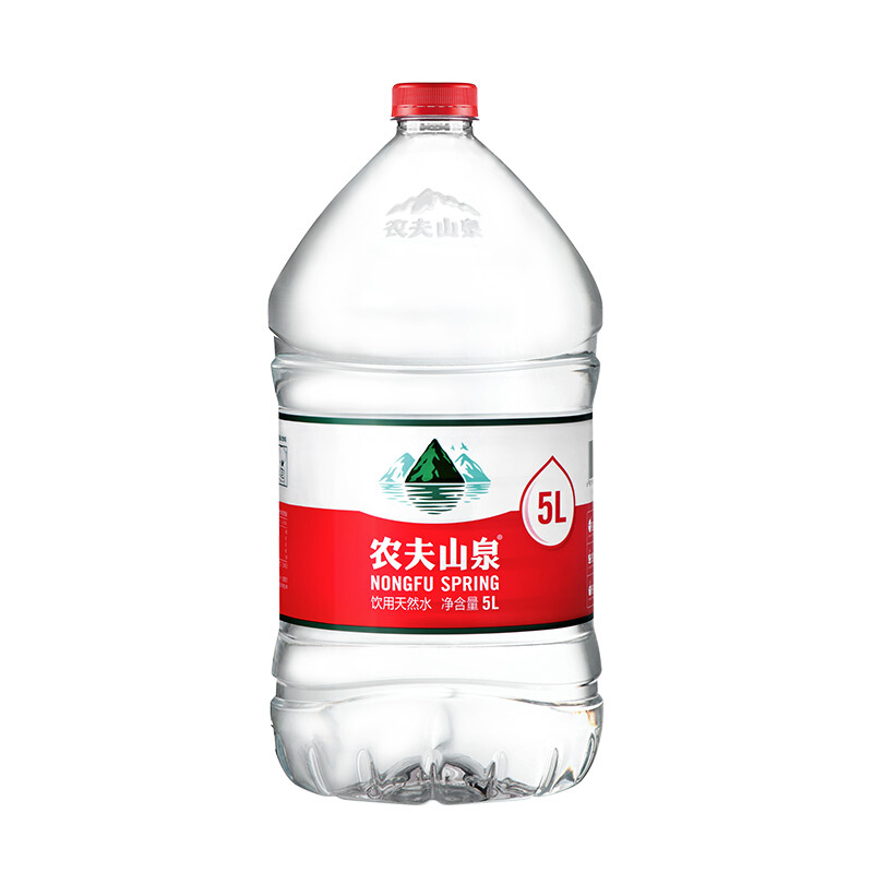 农夫山泉 饮用水 饮用天然水5l*4桶 整箱装 桶装水