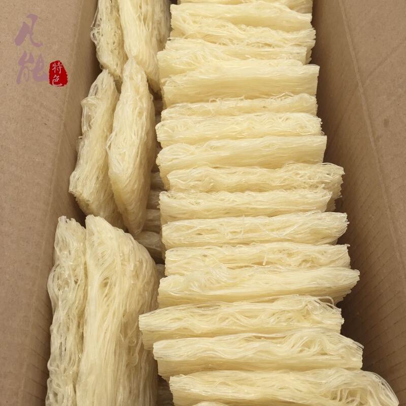广东河源特产米粉丝餐厅沙县小吃炒米粉汤粉米线整箱3000g