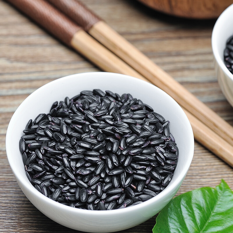 方家铺子 有机黑米(东北粗粮 红豆薏米黑芝麻莲子五谷杂粮粥米配料)