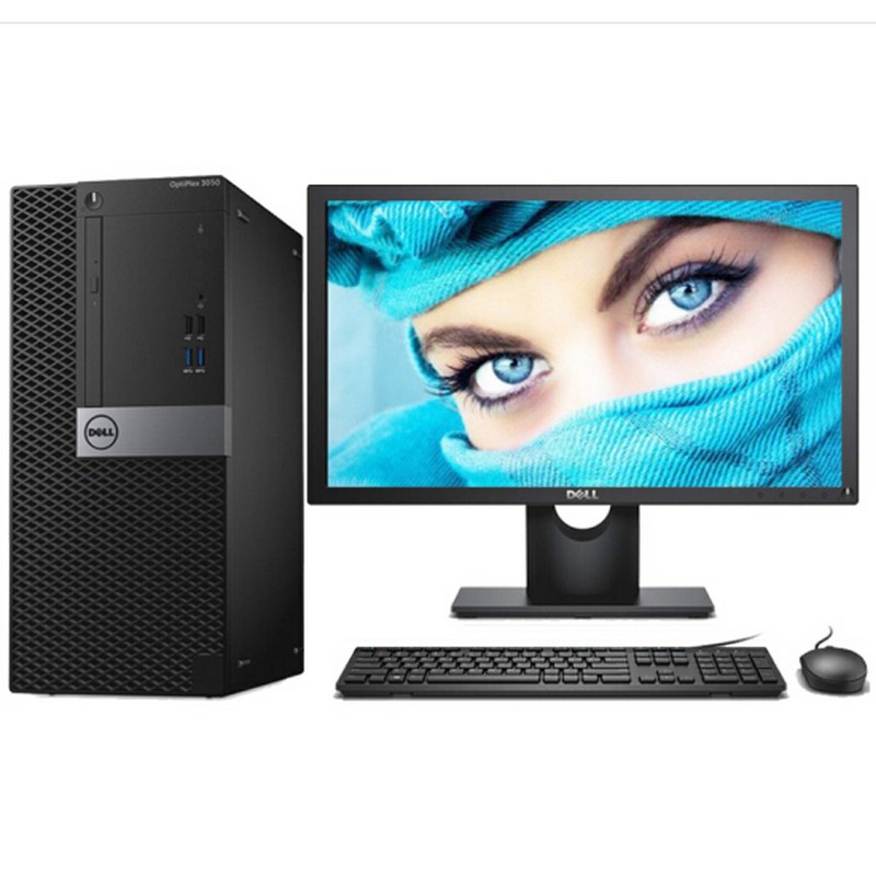 戴尔dell optiplex 5050 tower 003388 台式电脑(i5-7500/8g/1tb 128g