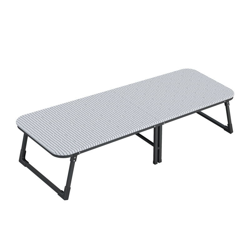 restar 折叠床板式单人家用成人午休床办公室午睡床简易加固硬板木板