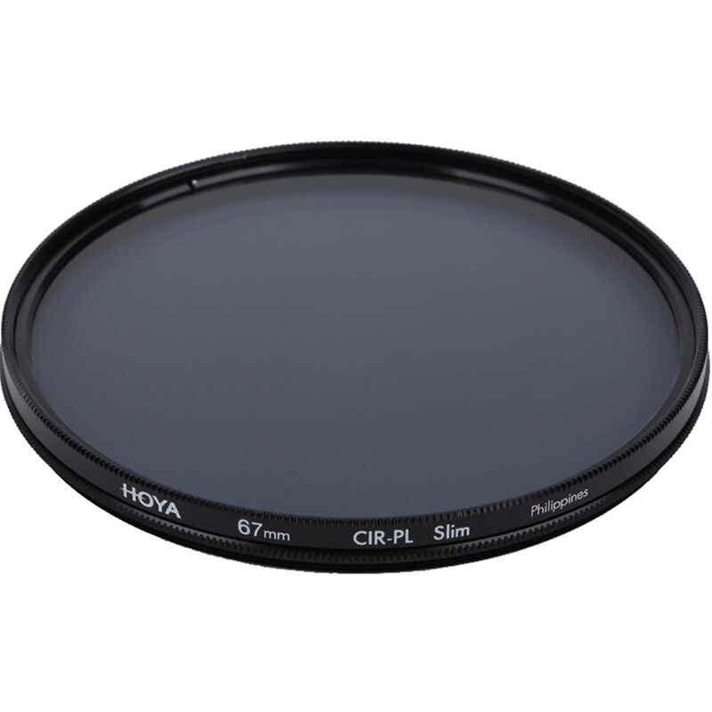 保谷(hoya)uv镜 偏振镜 滤镜 67mm cir-pl slim 超薄cpl偏振镜