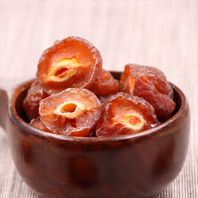 岭峥【炒栗】雪花半梅200g半边梅鸳鸯梅话梅李子干