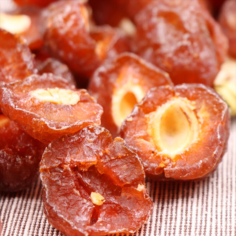 岭峥【炒栗】雪花半梅200g半边梅鸳鸯梅话梅李子干