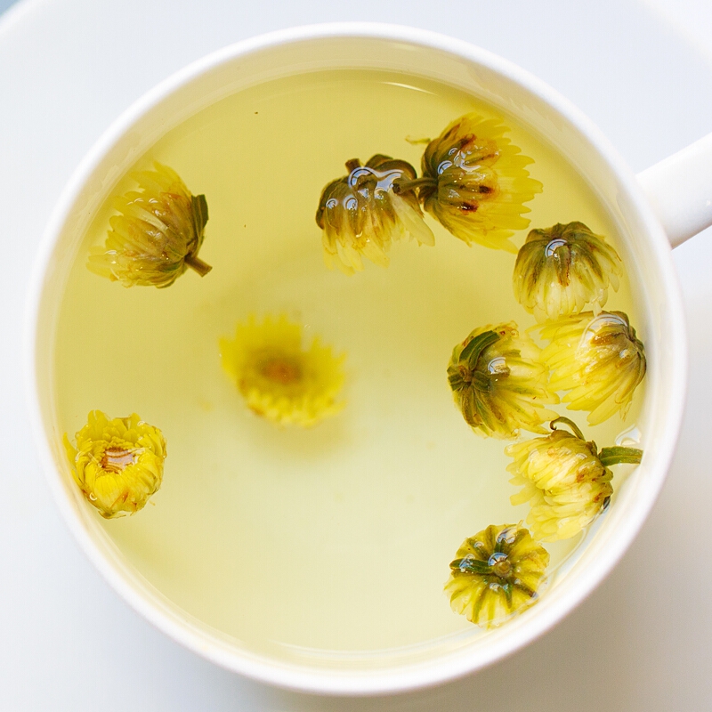 艺福堂 茶叶花草茶 菊博士胎菊花茶桐乡杭白菊 泡水喝的凉茶80g