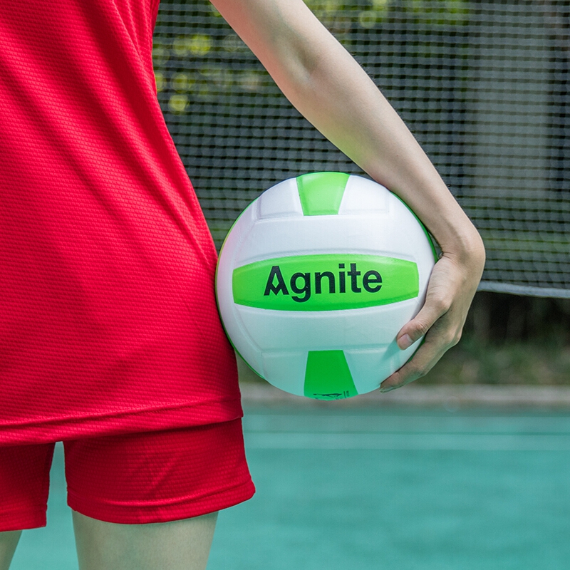 安格耐特f1251 5号pvc软式贴皮排球 室内外通用教学比赛训练排球 f