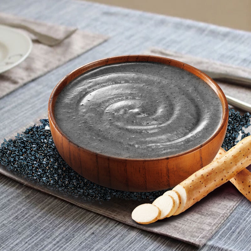 黑牛 醇香山药黑芝麻糊518g共16小包 谷物早餐芝麻粉 即食冲饮黑芝麻